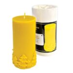 ΚΑΛΟΥΠΙ ΣΙΛΙΚΟΝΗΣ CYLINDER WITH CHRISTMAS TREES LARGE